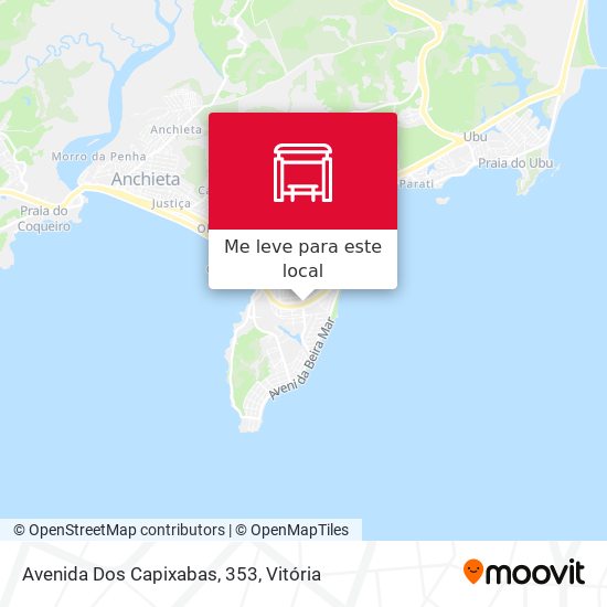 Avenida Dos Capixabas, 353 mapa