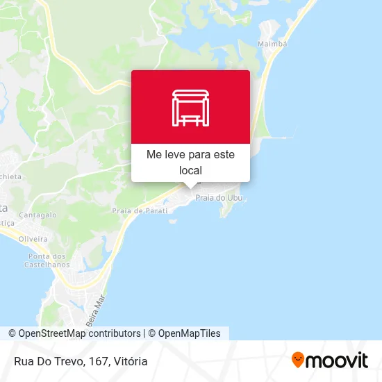 Rua Do Trevo, 167 mapa