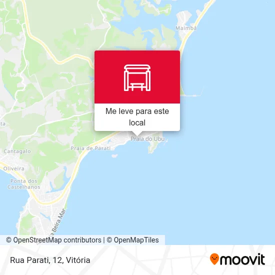 Rua Parati, 12 mapa