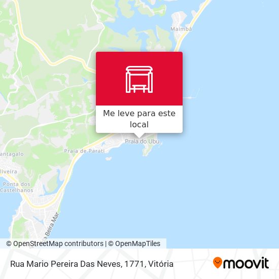 Rua Mario Pereira Das Neves, 1771 mapa