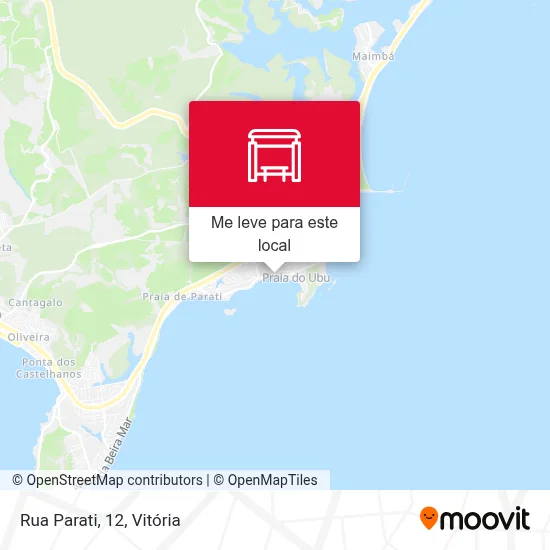 Rua Parati, 12 mapa