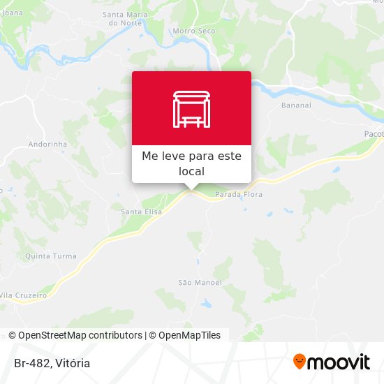 Br-482 mapa