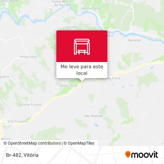 Br-482 mapa