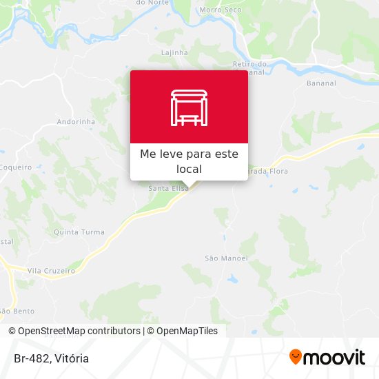 Br-482 mapa