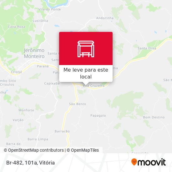 Br-482, 101a mapa