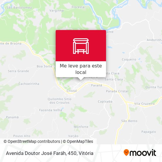 Avenida Doutor José Faráh, 450 mapa
