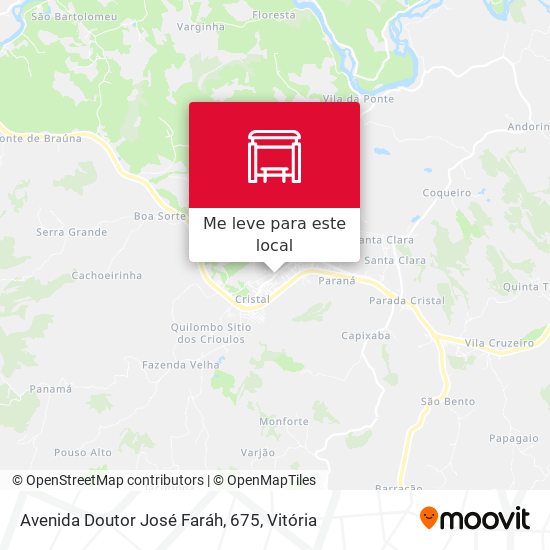 Avenida Doutor José Faráh, 675 mapa