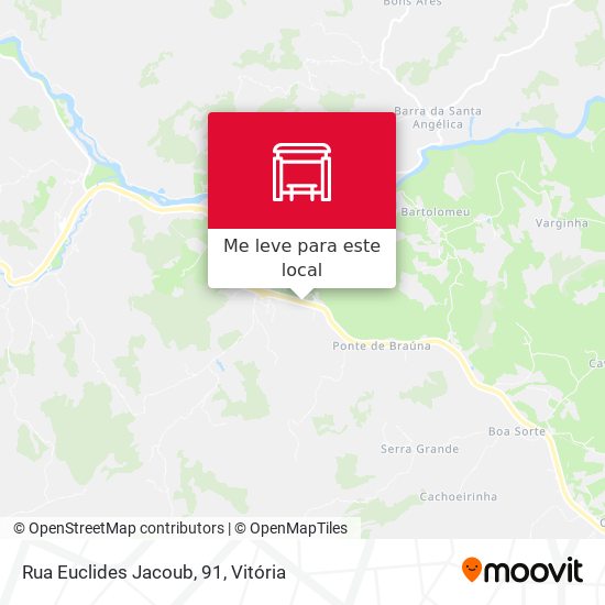 Rua Euclides Jacoub, 91 mapa