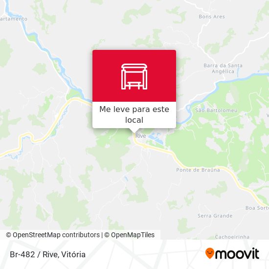 Br-482 / Rive mapa