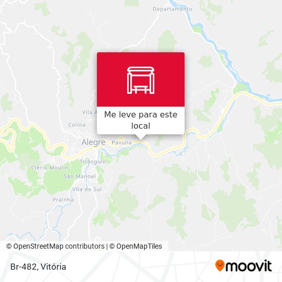 Br-482 mapa