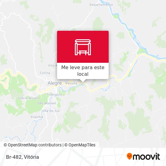 Br-482 mapa