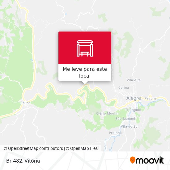 Br-482 mapa
