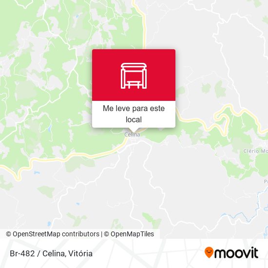Br-482 / Celina mapa