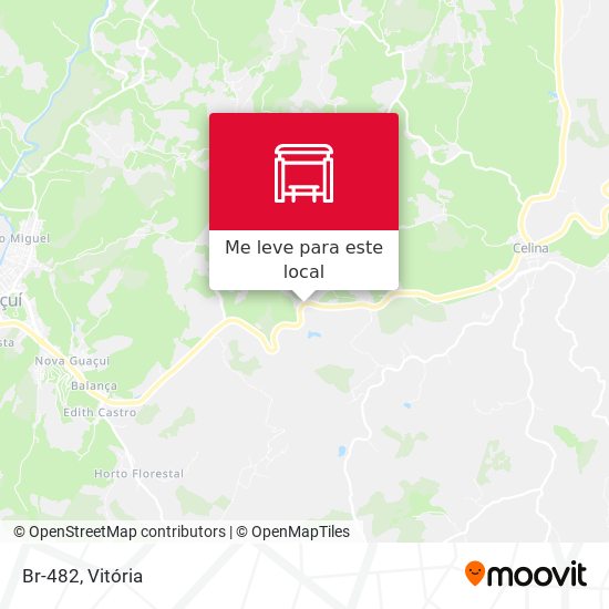 Br-482 mapa