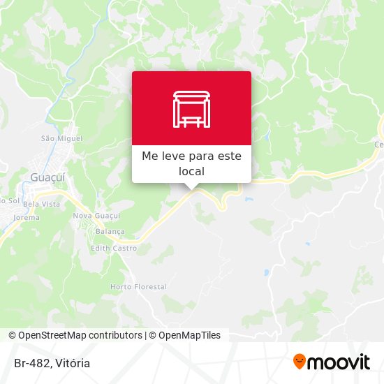 Br-482 mapa