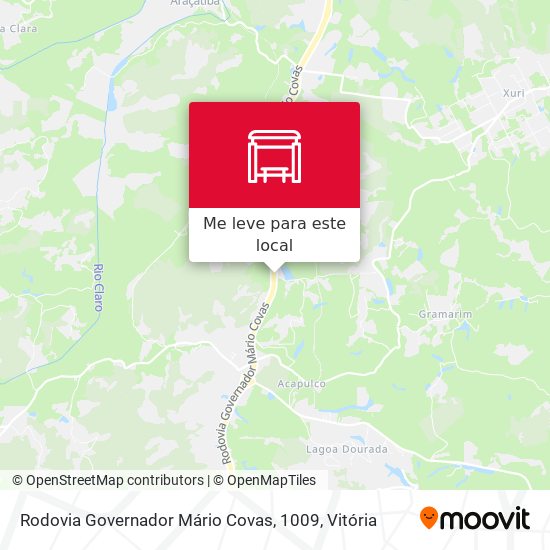 Rodovia Governador Mário Covas, 1009 mapa