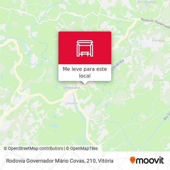 Rodovia Governador Mário Covas, 210 mapa
