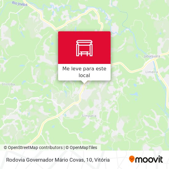 Rodovia Governador Mário Covas, 10 mapa