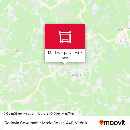 Rodovia Governador Mário Covas, 440 mapa