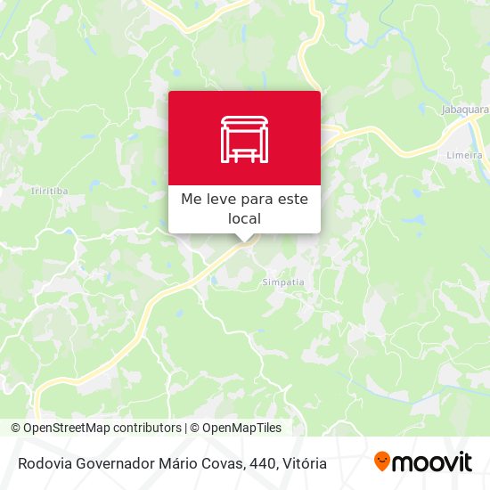 Rodovia Governador Mário Covas, 440 mapa