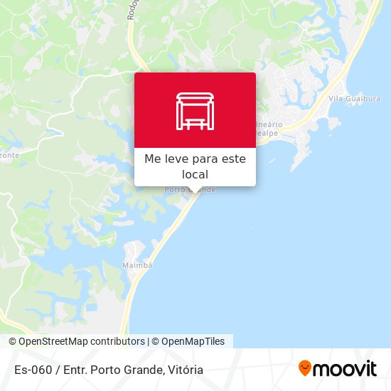 Es-060 / Entr. Porto Grande mapa