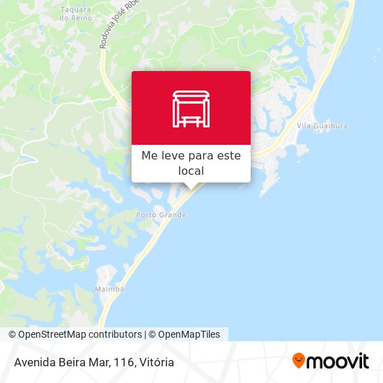 Avenida Beira Mar, 116 mapa