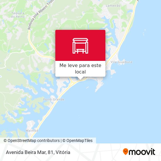 Avenida Beira Mar, 81 mapa