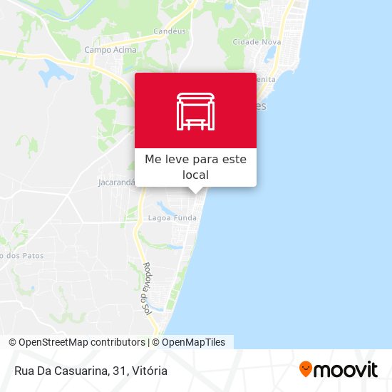 Rua Da Casuarina, 31 mapa