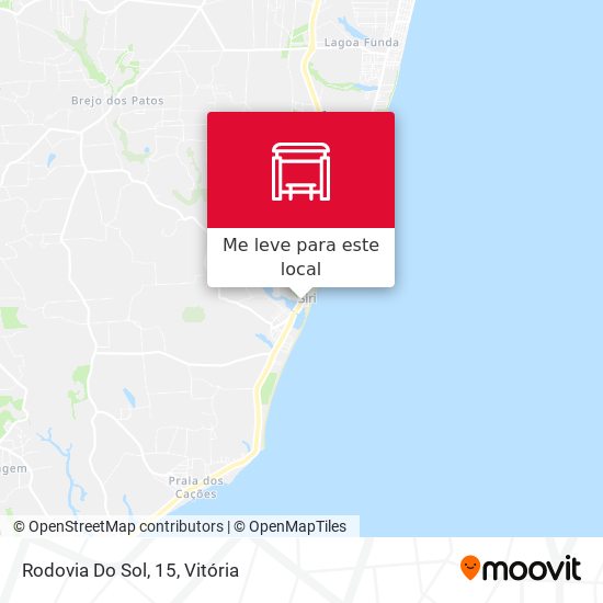 Rodovia Do Sol, 15 mapa