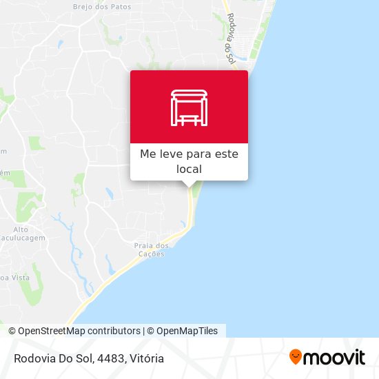 Rodovia Do Sol, 4483 mapa