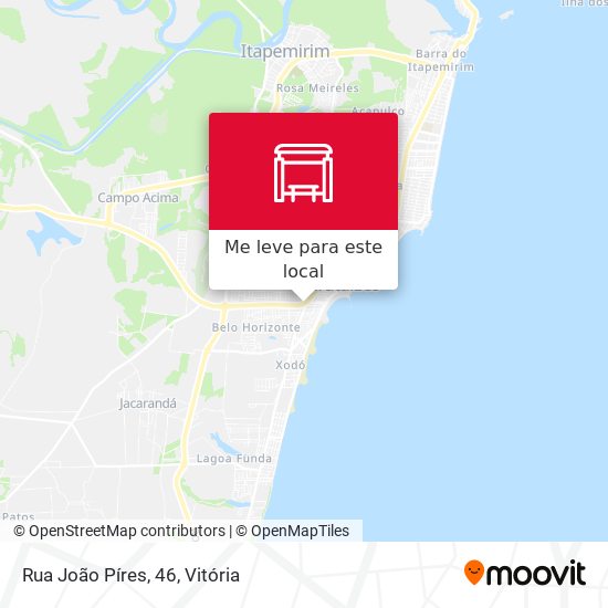 Rua João Píres, 46 mapa