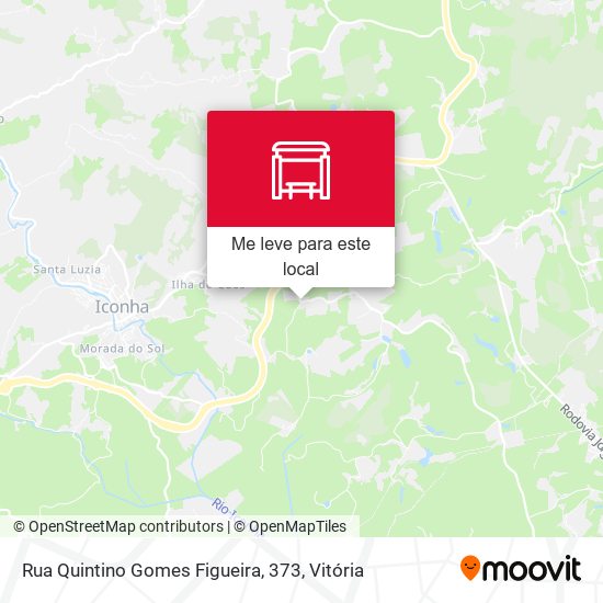 Rua Quintino Gomes Figueira, 373 mapa