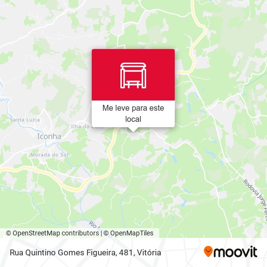 Rua Quintino Gomes Figueira, 481 mapa