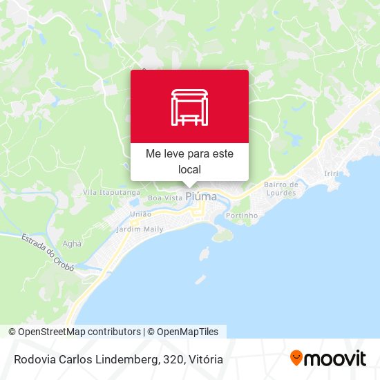 Rodovia Carlos Lindemberg, 320 mapa