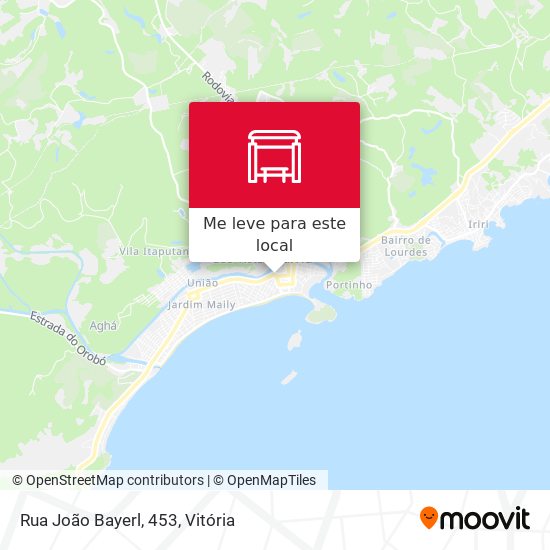 Rua João Bayerl, 453 mapa