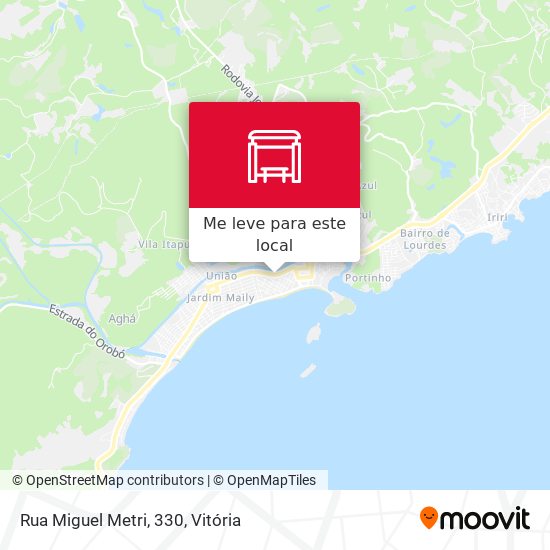 Rua Miguel Metri, 330 mapa