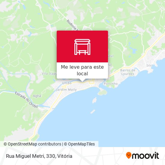 Rua Miguel Metri, 330 mapa