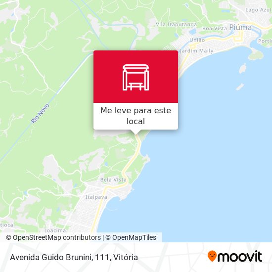Avenida Guido Brunini, 111 mapa