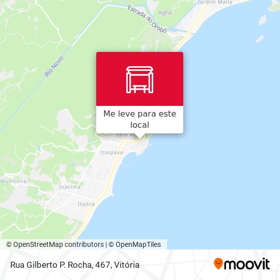 Rua Gilberto P. Rocha, 467 mapa
