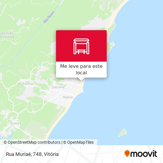 Rua Muriaé, 748 mapa