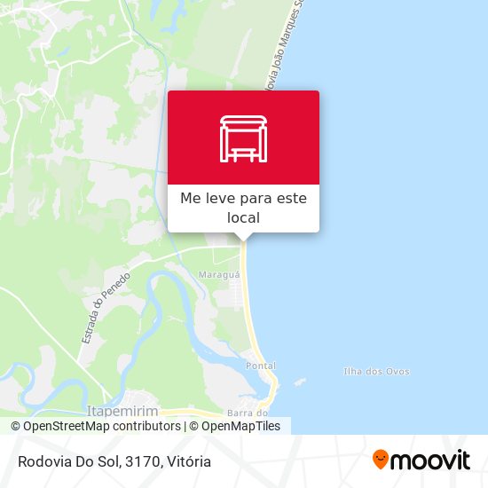 Rodovia Do Sol, 3170 mapa