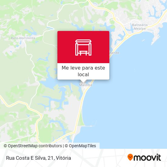 Rua Costa E Silva, 21 mapa