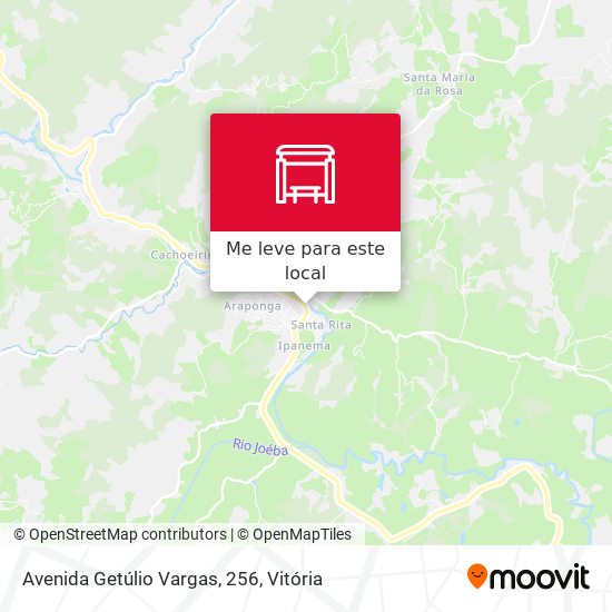 Avenida Getúlio Vargas, 256 mapa