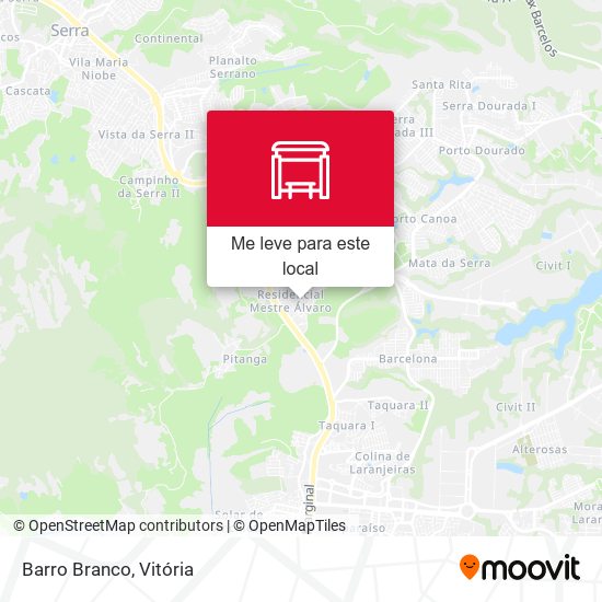 Barro Branco mapa