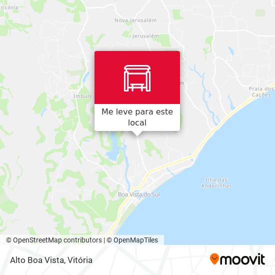 Alto Boa Vista mapa