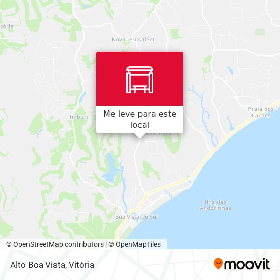 Alto Boa Vista mapa