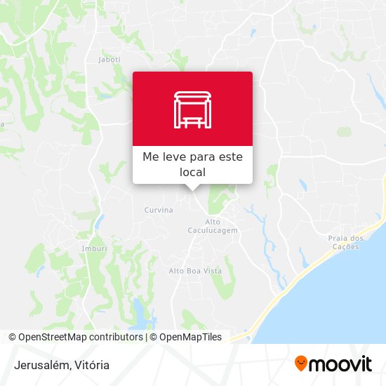 Jerusalém mapa