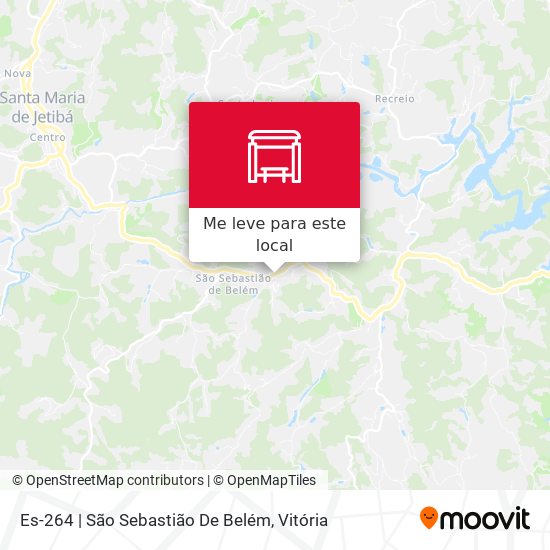Es-264 | São Sebastião De Belém mapa