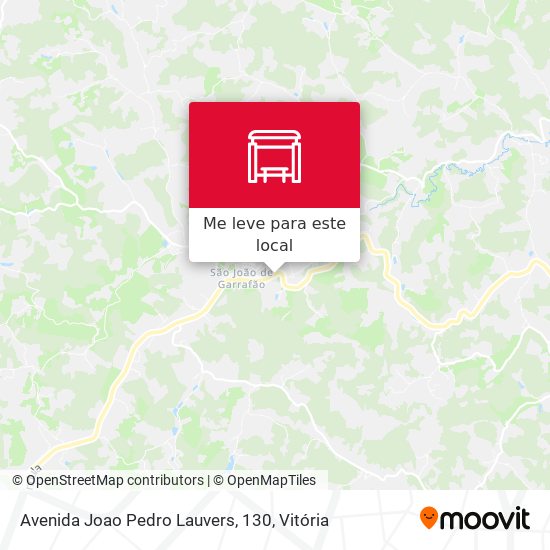 Avenida Joao Pedro Lauvers, 130 mapa