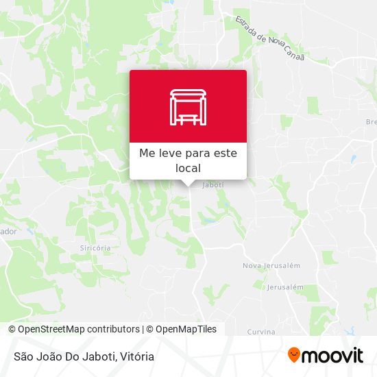 São João Do Jaboti mapa